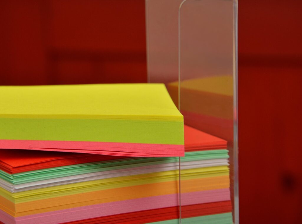 note, note box, leaves, stack, multicoloured, notes, office accessories, save to list, write down, coloured, paper, memo, office, office supplies, office supplies, office supplies, office supplies, office supplies, nature, office supplies